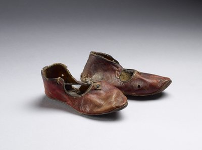 Ein Paar Kinderschuhe von Byzantine Period, Egyptian